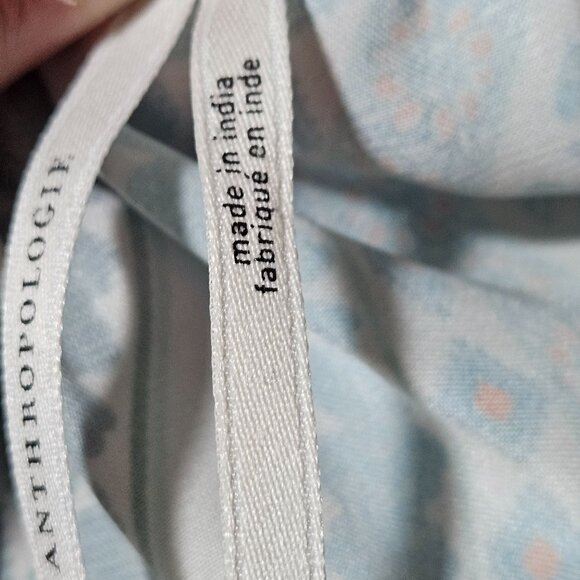 Anthropologie Split Halter Swim Cover Up Maxi Top With Boho Pattern - Picture 8 of 15